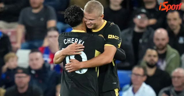Haaland s Cherkim řídili výhru nad Crystal Palace, Manchester City zůstává stoprocentní