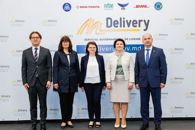 Serviciul guvernamental de livrare MDelivery, lansat în Republica Moldova