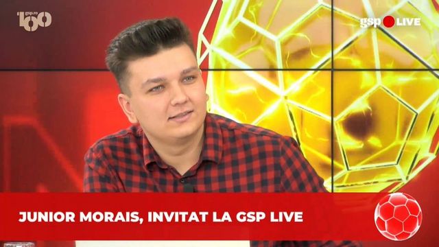 Junior Morais a fost invitatul lui Alexandru Barbu, azi, la GSP Live