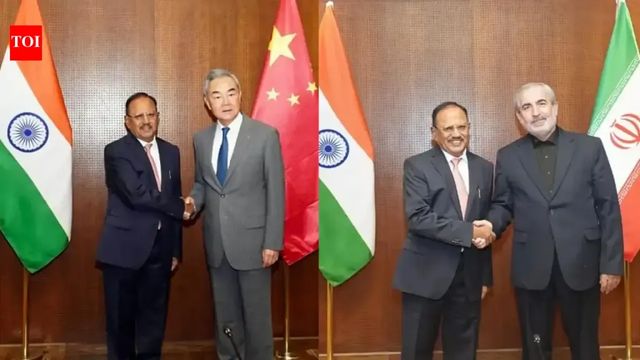 Ajit Doval, Wang Yi Hold Talks In Delhi, Review Progress In India-China Ties