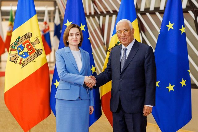 Maia Sandu s-a întâlnit cu noul Președinte al Consiliului European – Moldova și-a făcut un nou prieten la Bruxelles