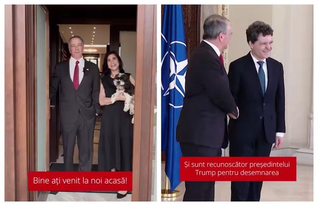 Noul ambasador SUA a cucerit internetul cu primul său mesaj video în limba română