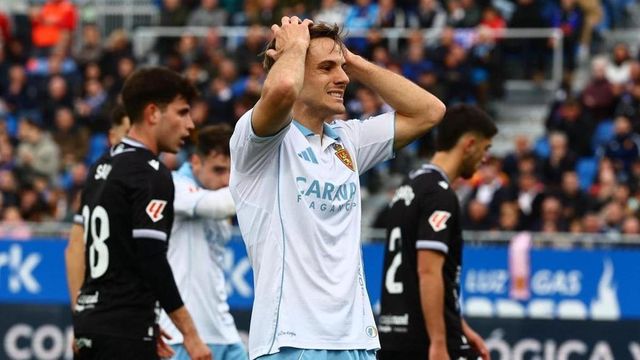 Sellés deja a Valery fuera de la convocatoria del Real Zaragoza por decisión técnica