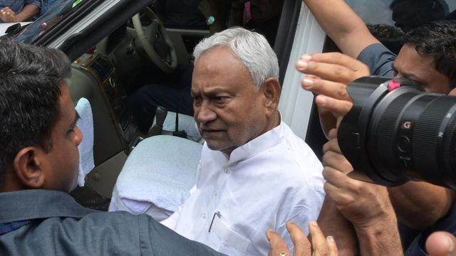 Nitish Kumar Conducts Aerial Survey As Water Level Rises In Several Rivers