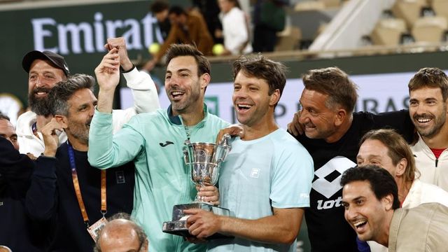 Marcel Granollers vuelve a proclamarse campeón de Roland Garros junto a Horacio Zeballos