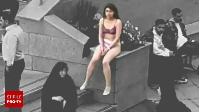 Studentă din Iran, arestată după ce s-a dezbrăcat în semn de protest în campusul universitar