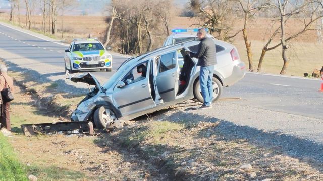 Временно е затворен за движение пътят Велико Търново – Русе, заради катастрофа