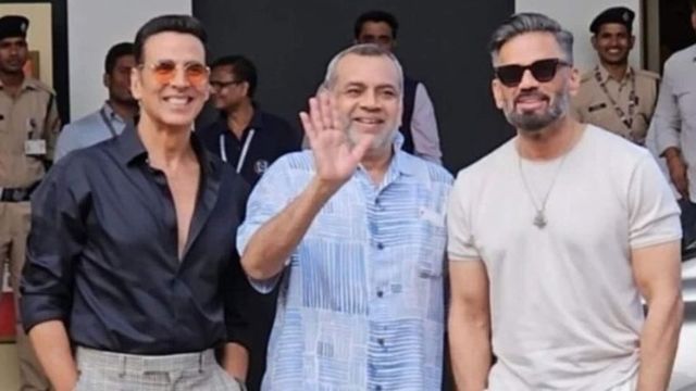 How Hera Pheri 3 cast Akshay Kumar, Suniel Shetty, Paresh Rawal reacted to director Priyadarshan’s return to franchise