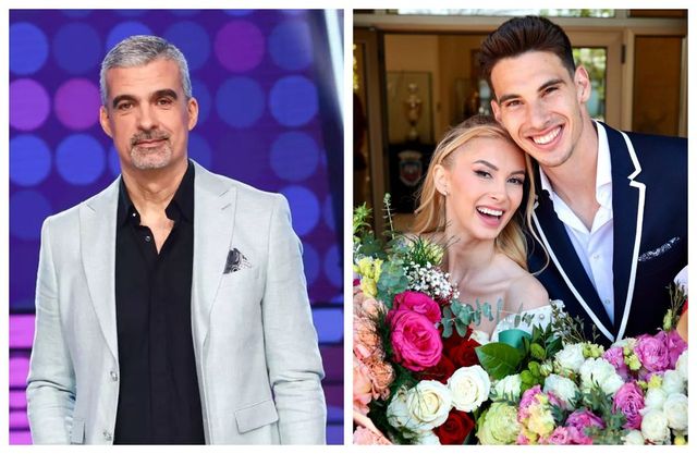 Singura vedetă care a fost prezentă la cununia civilă a Andreei Bălan cu Victor Cornea. Aurelian Temișan a fost absent