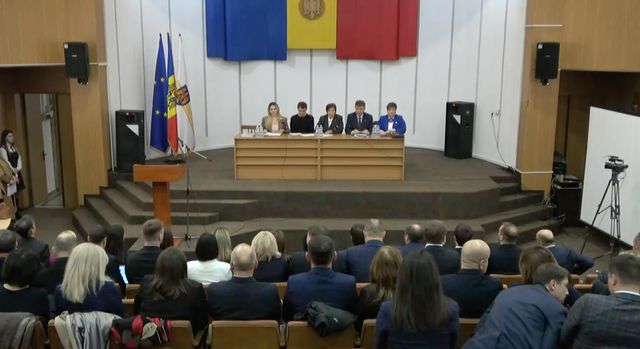 Ședința de constituire a Consiliului municipal Chișinău