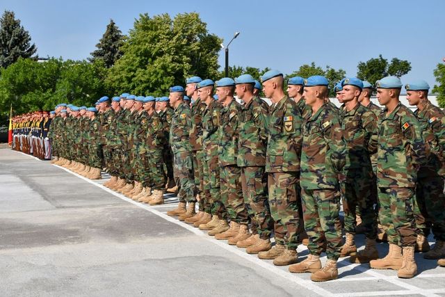 Un nou contingent al Armatei Naționale pleacă în misiunea de menținere a păcii din Kosovo