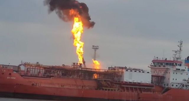 Pericol de explozie pe Dunăre. Localitatea Plauru, evacuată