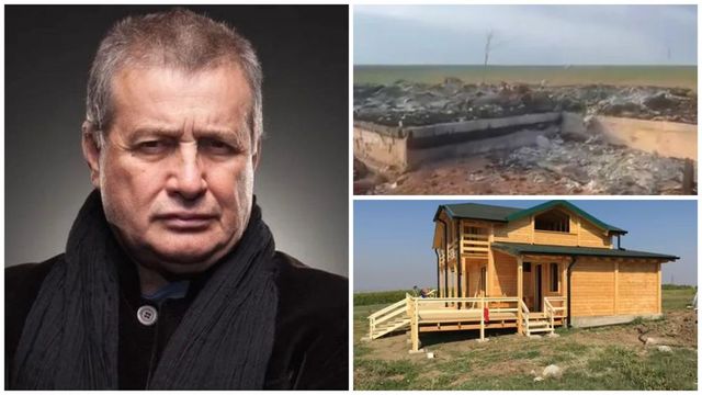 Casa poetului Mircea Dinescu a fost incendiată. A ars din temelii