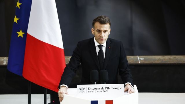 Macron anuncia un aumento de la capacidad del armamento nuclear de Francia