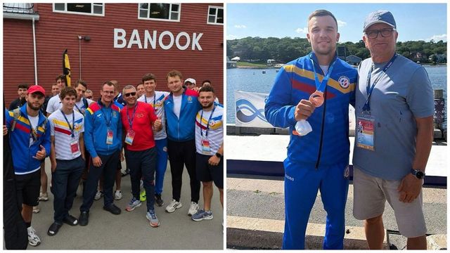 Un canoist din Moldova a obținut două medalii într-o săptămână în competiții internaționale