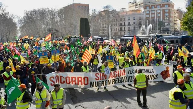 Agricultores y ganaderos vuelven a las calles de Madrid este lunes para protestar por el acuerdo con Mercosur