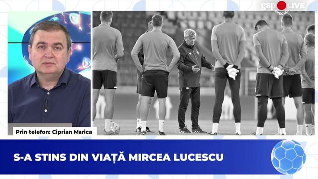 Gabi Balint, reacție la GSP Live după dispariția lui Mircea Lucescu