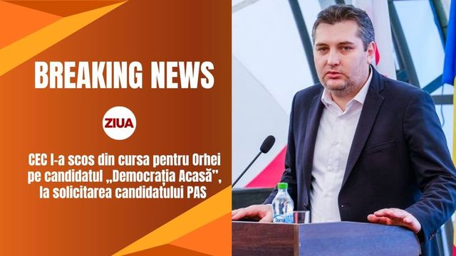 CEC a anulat înregistrarea lui Victor Perțu în cursa pentru primăria Orhei