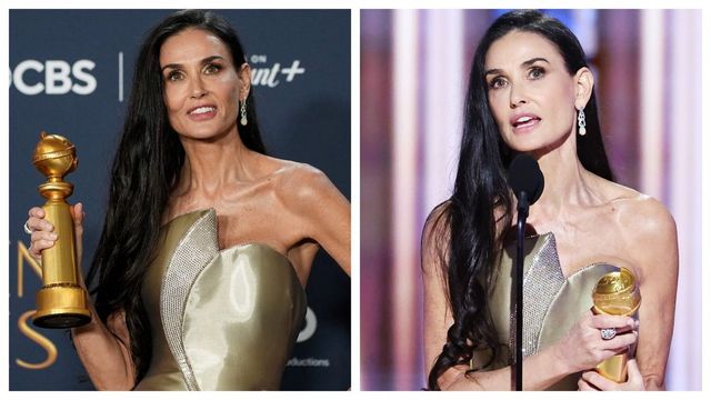 Demi Moore e Margaret Qualley discutono ai Golden Globe, ma è la scena del film in cui sono protagoniste