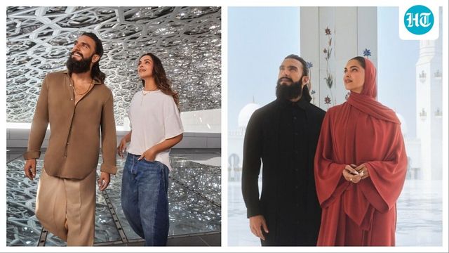 Deepika Padukone’s Hijab Look And Ranveer Singh’s Bearded Avatar Go Viral In New Ad