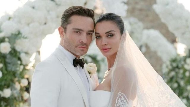 Amy Jackson, Ed Westwick share first pictures from dreamy wedding in Italy