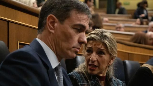 PSOE y Sumar agudizan su cisma y se parten ya en el 25% de las votaciones del Congreso