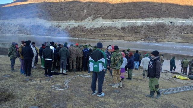 Two Kerala Tourists Drown After Slipping Into Frozen Sela Lake In Arunachal, One Body Recovered