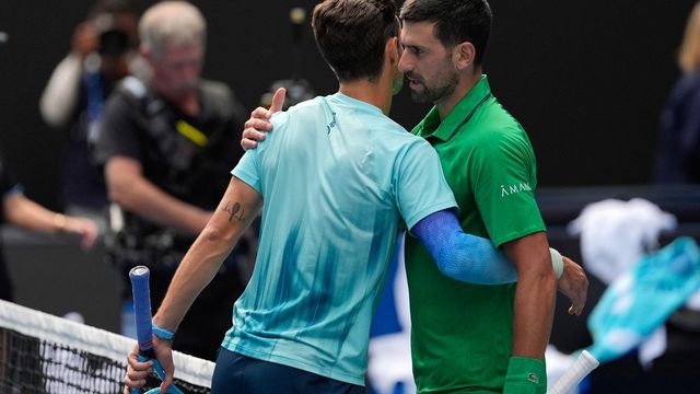 Djokovic se alía con la suerte