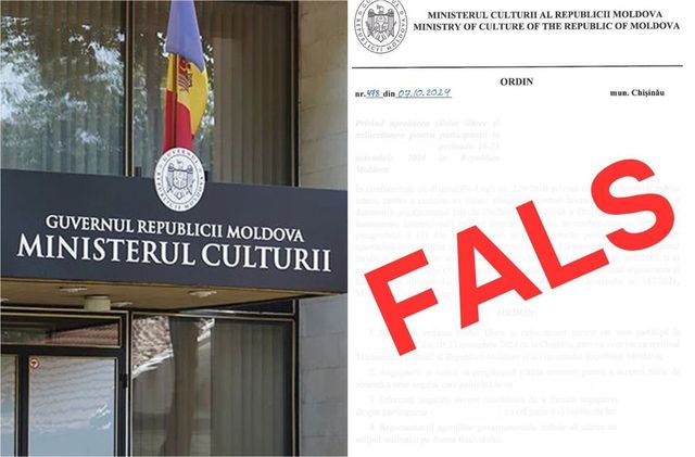 Ministerul Culturii dezminte un nou fals care circulă în mediul online