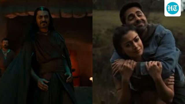 Thamma trailer: Vampire Ayushmann Khurrana fights Nawazuddin Siddiqui for love Rashmika Mandanna in horror-comedy