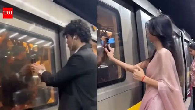Delhi Metro warns content creators over phone-sticking video stunts