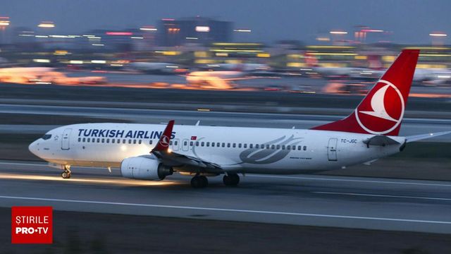 Un avion Turkish Airlines a aterizat de urgență la Barcelona după o amenințare cu bombă la bord
