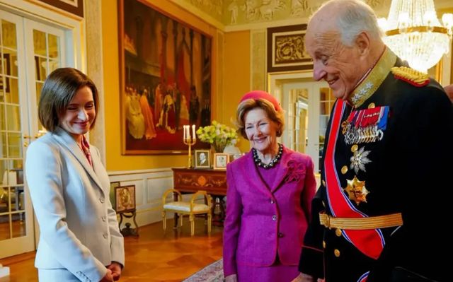 Maia Sandu, mesaj de condoleanțe transmis după decesul Regelui Norvegiei