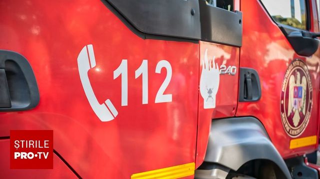 Incendiu la Spitalul de Psihiatrie din Bălăceanca. Aproximativ 50 de persoane, evacuate preventiv