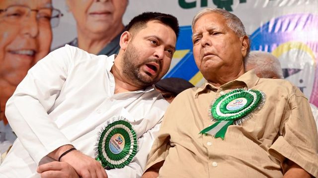 Delhi court orders framing of money laundering charges against Lalu Prasad, son Tejashwi