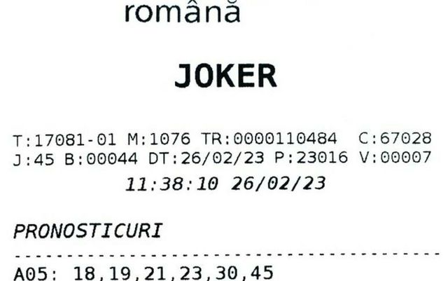 Cine este câștigătorul marelui premiu de 4 milioane de euro la Joker