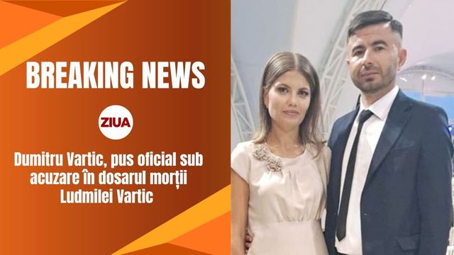 Dumitru Vartic, pus oficial sub acuzare pentru două episoade infracționale, în cazul morții soției sale, Ludmila Vartic