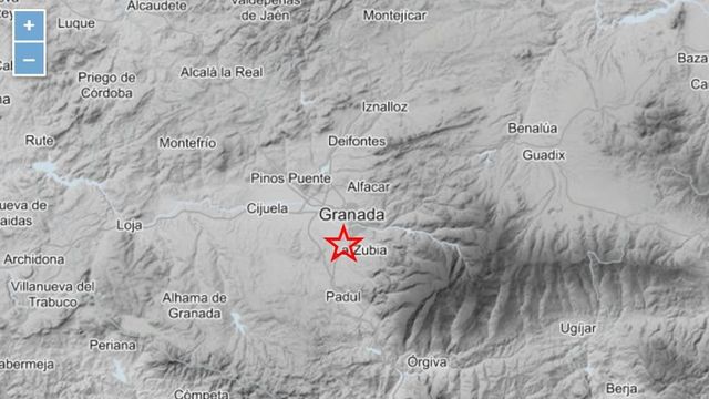 Un terremoto de magnitud 3,7 y epicentro en Ogíjares se deja sentir en Granada