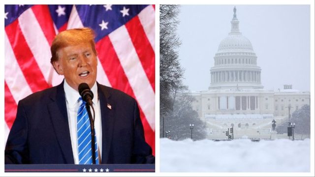 Trump inauguration moved indoors due to freezing temperatures, a first in 40 years