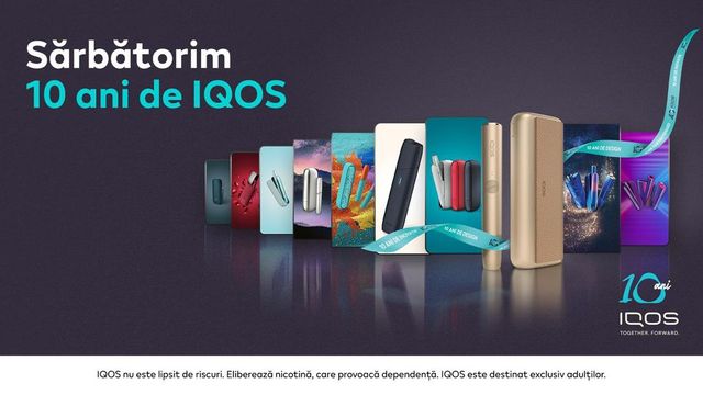 10 ani de IQOS! Philip Morris International aniversează 10 ani de călătorie către un viitor fără fum