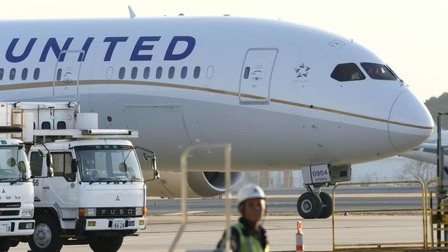 United Airlines flight evacuated after engine sparks fire on wing during takeoff at Houston airport