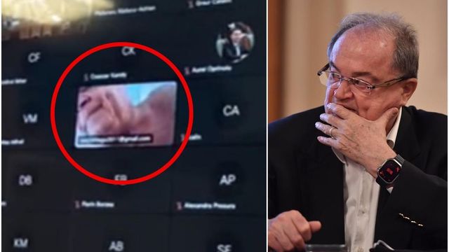 Vasile Blaga a apărut dezbrăcat în timpul unei ședințe online din Senat. Momentul a fost filmat