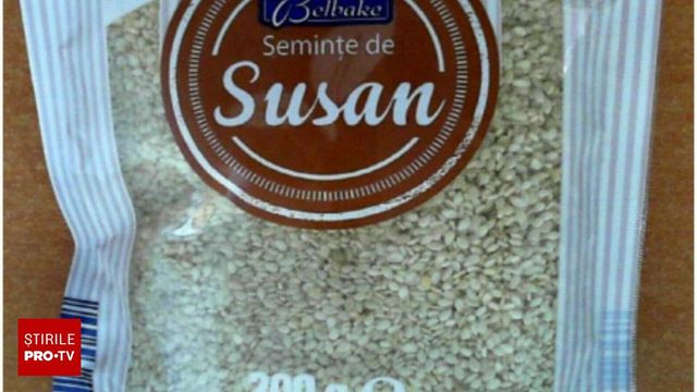 Lot de semințe cu susan, posibil contaminat cu Salmonella, retras de pe rafturile supermarketurilor Lidl