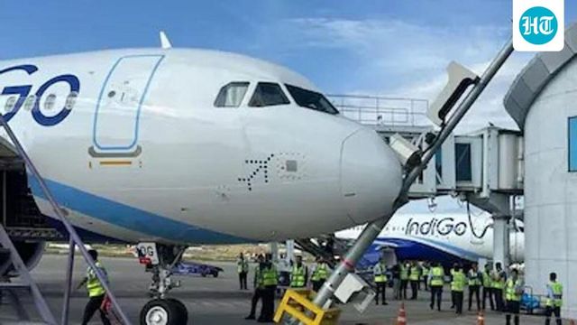 IndiGo flight hits pole at Srinagar airport while being parked, no injuries