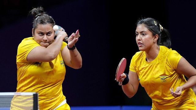 India clinch three medals, including historic women’s doubles bronze at Asian TT Championships