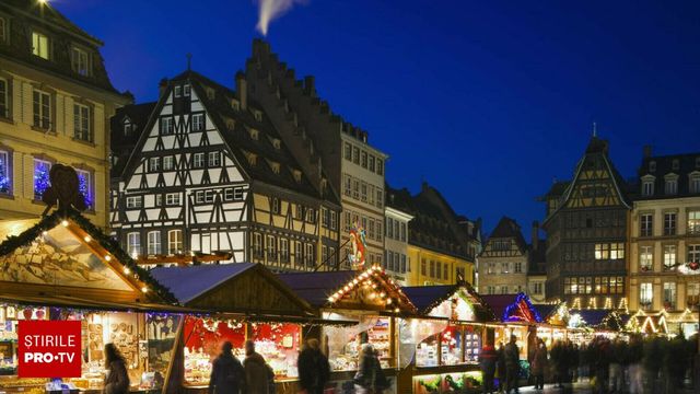 Un pistol și mai multe cartușe, găsite lângă târgul de Crăciun din Strasbourg. Autoritățile sunt în alertă