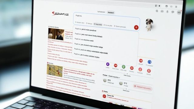 Seznam spustil vlastní chatovacího asistenta s umělou inteligencí