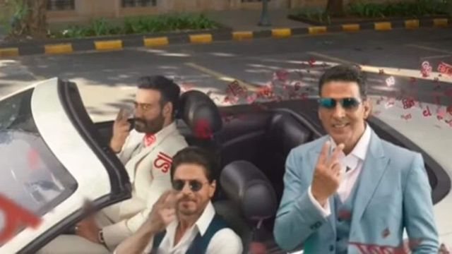 Akshay Kumar joins Shah Rukh Khan-Ajay Devgn for this ad