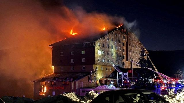 At least 66 dead, 51 injured in hotel fire at a ski resort in northwestern Turkiye