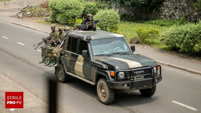 Rebelii M23 preiau controlul asupra aeroportului din Goma, Congo